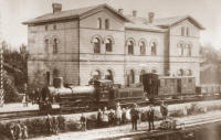 Bahnhof 1874