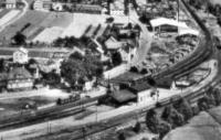 Bahnhof um 1950